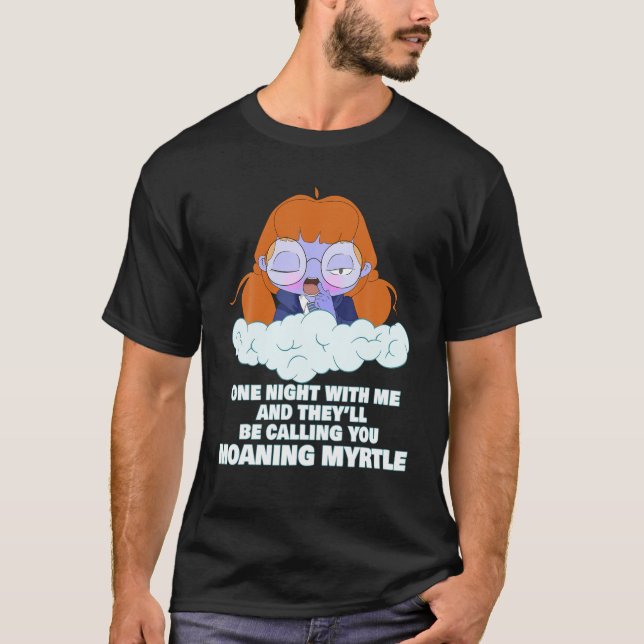 T-shirt Moaning Myrtle mignon Magic Ghost Amusant Humour A (Devant)