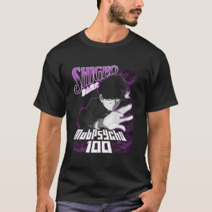 T-shirt Mob Psycho 100 Shigeo Purple