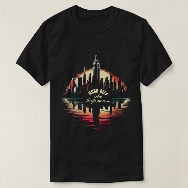 T-shirt Mobb Deep 90s Hip hop 1 (Design devant)