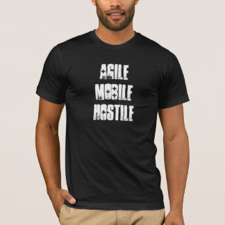 T-SHIRT MOBILE AGILE HOSTILE