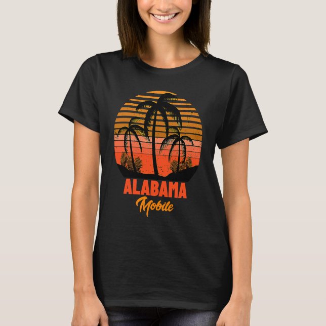 T-shirt Mobile Alabama (Devant)