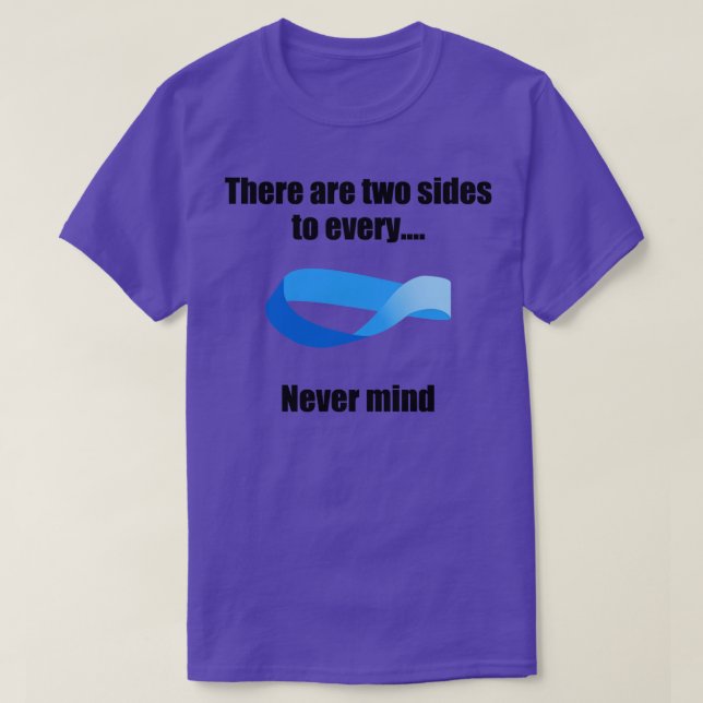 T-shirt Mobius strip Two Sides (Design devant)
