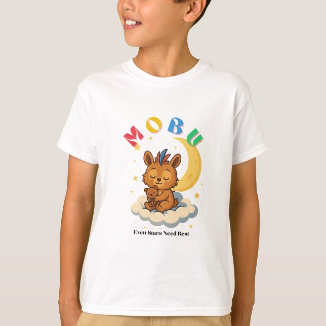 T-shirt MoBu - Même Les Étoiles Ont Besoin De Repos (Devant)