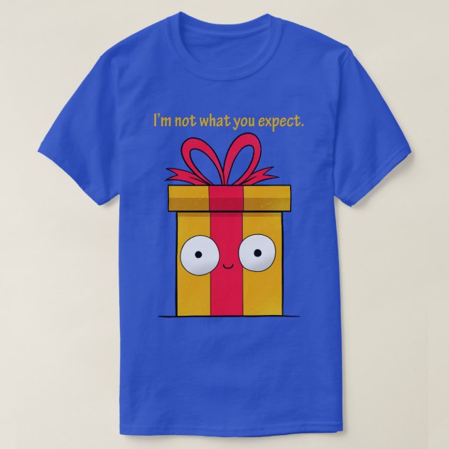 T-shirt Mocking Gift Drôle Noël (Design devant)