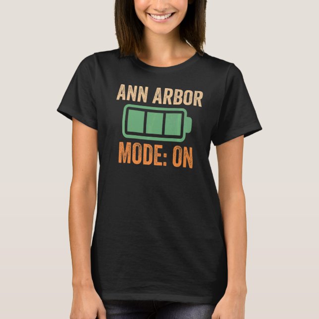T-shirt Mode Arbour Sur Batterie (Devant)