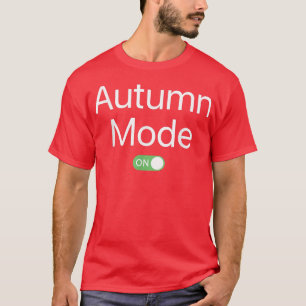 T-shirt Mode Automne Sur Le Premier Nom Smartphone Design