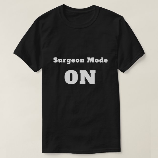 T-shirt Mode Chirurgien : ON tee (Design devant)
