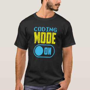 T-shirt Mode Codage Sur Le Codeur Code Programmer Saymer