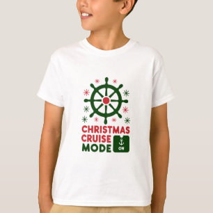 T-shirt Mode Croisière de Noël En Bateau Noël 2024