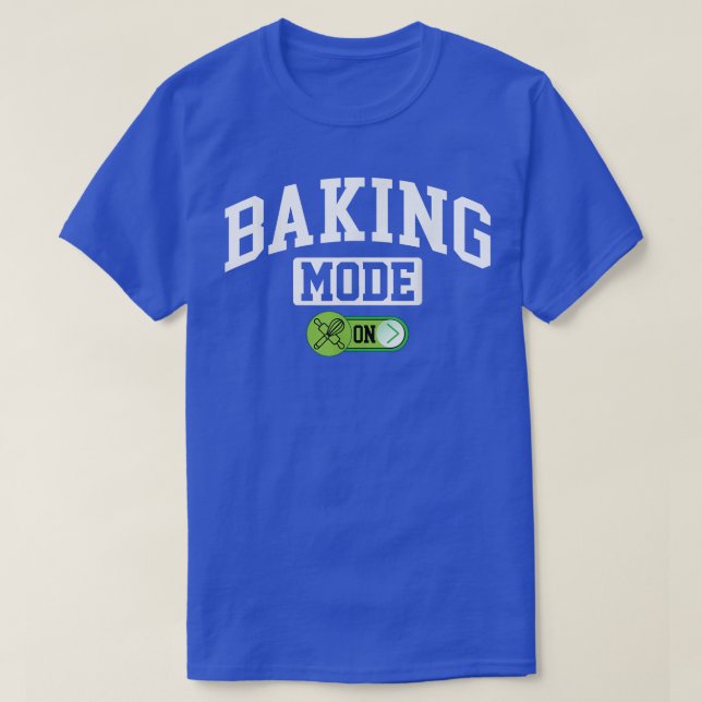 T-shirt Mode cuisson sur Funky Baking Baker Chef (Design devant)