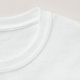 T-shirt Mode d'aile du nez de pi (Détail - Col (en blanc))