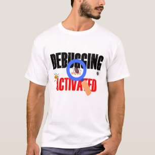 T-shirt Mode de débogage de programmation Cobol activé