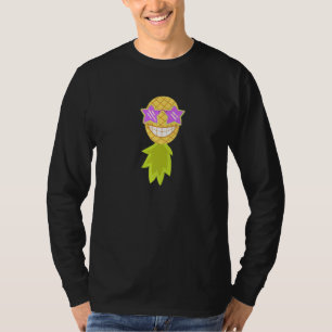 T-shirt Mode de fête à l'envers de l'ananas Swinger Vanill