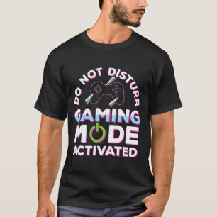 T-shirt mode de jeu ne pas déranger activé jeu