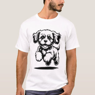 T-shirt Mode de rue néon samouraï graphique cyberpunk japo