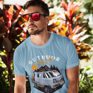 T-shirt Mode de vie extérieur