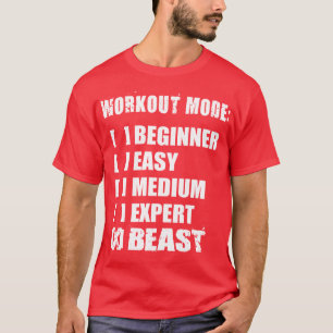 T-shirt Mode d'entraînement - BEAST