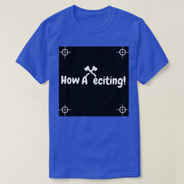 T-shirt mode d'exécution 2 (Design devant)
