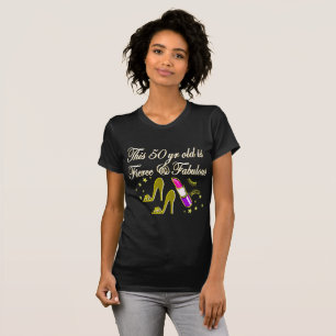T-SHIRT MODE D'OR 50E ANNIVERSAIRE DIVA DESIGN