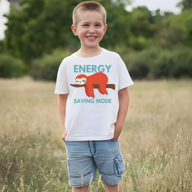 T-shirt Mode économie d'énergie (Créateur téléchargé)