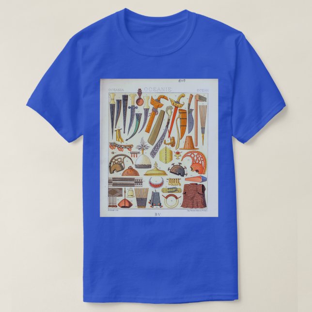 T-shirt Mode et accessoires de l'Océanie antique de Gesch (Design devant)