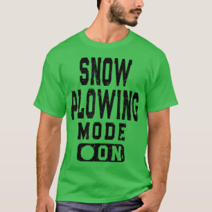T-shirt Mode Fantaisie De La Neige Sur Le Mème Du Pilote D