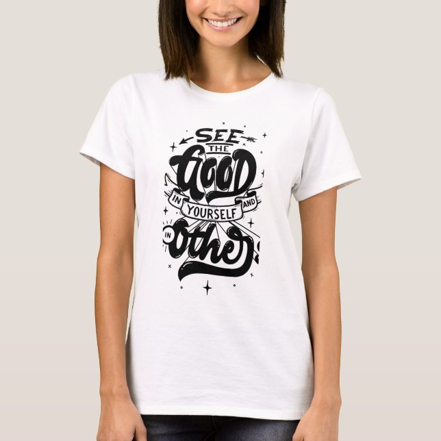 T-shirt Mode femme vêtements top design (Devant)
