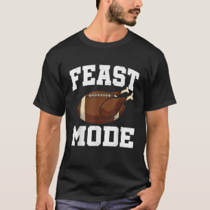 T-shirt Mode Fête Football Turquie Drôle Thanksgiving Cade