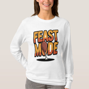 T-shirt Mode fête Thanksgiving Funny Turquie Leg Holiday