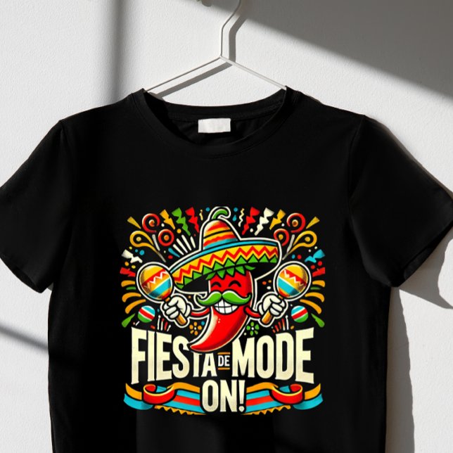 T-shirt mode fiesta activé ! (Créateur téléchargé)
