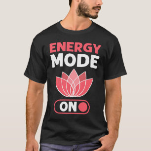 T-shirt Mode Flux D'Énergie Sur La Pratique De Reiki D'Ent