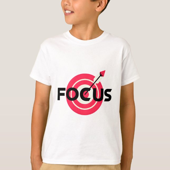 T-shirt Mode Focus Chemise activée - Étudier Vêtement Mind (Devant)