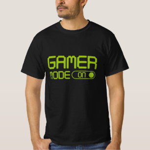 T-shirt Mode Gamer activé