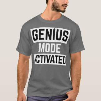 T-shirt mode génie activé Funny