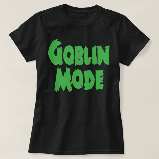 T-SHIRT MODE GOBLIN (Design devant)
