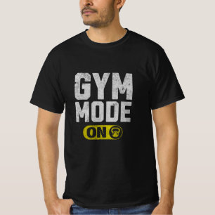 T-shirt Mode Gym Activé - Conception Motivationnelle Fitne