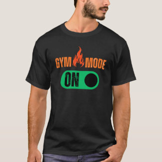 T-shirt Mode Gym Activé - Démarrez Votre Exercice