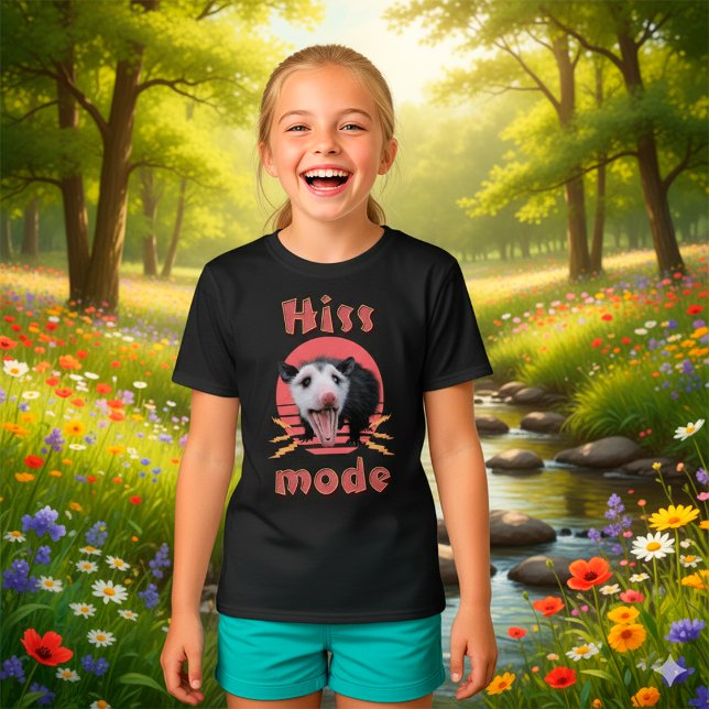 T-shirt Mode Hiss Funny Opossum Hisser (Créateur téléchargé)