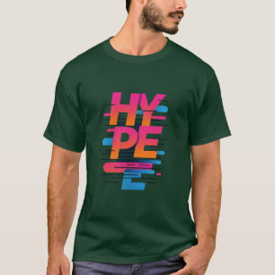 T-shirt MODE HYPE - Retro Vapor Rush
