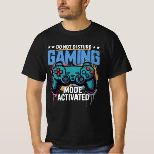 T-shirt Mode Jeu activé
