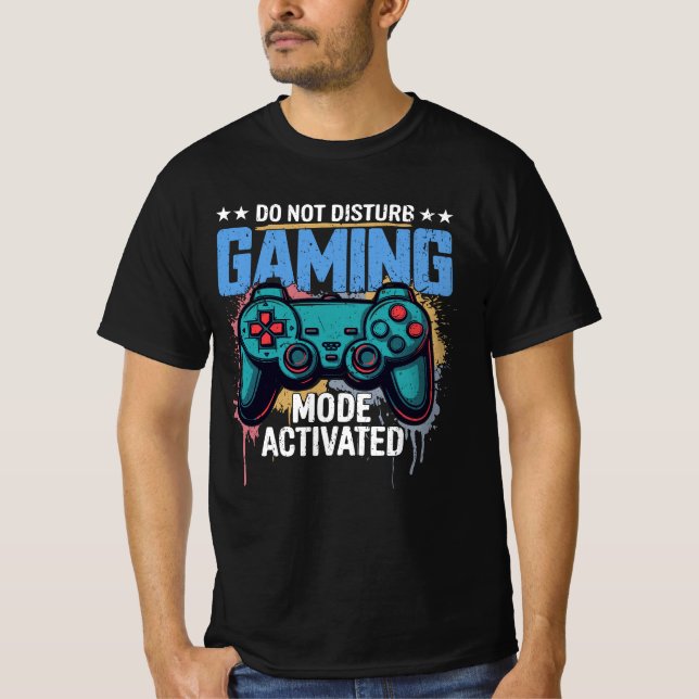 T-shirt Mode Jeu activé (Devant)