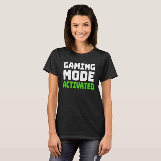T-shirt Mode Jeu activé (Devant entier)