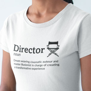 T-shirt Mode lumière de définition du directeur - Durée de