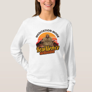 T-shirt Mode Méditation : Résilience Activée Bigfoot
