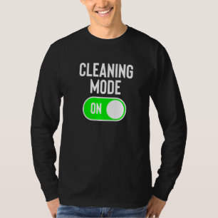T-shirt Mode Nettoyage Sur Le Nettoyeur Maison Joke Nettoy