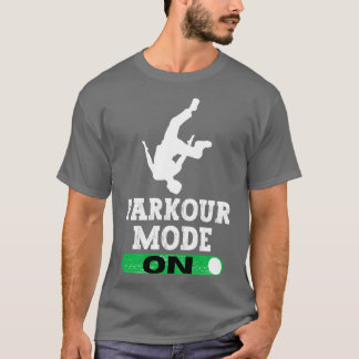 T-shirt Mode Parkour activé