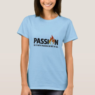 T-shirt mode, passion derrière l'art, plus mode taille, f
