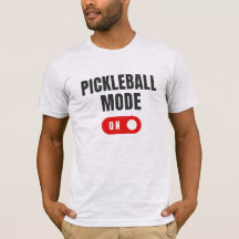 "Mode Pickleball On" Chemise Pickleball pour homme