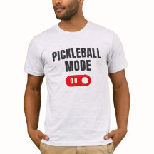 "Mode Pickleball On" Chemise Pickleball pour homme