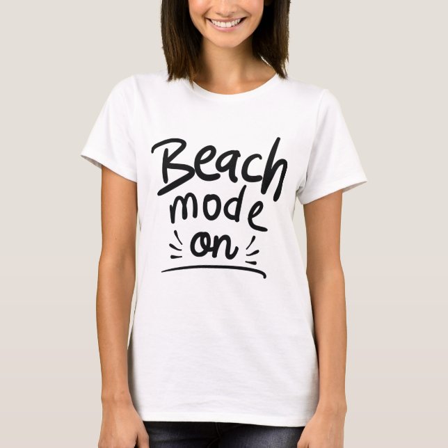 T-shirt Mode Plage (Devant)